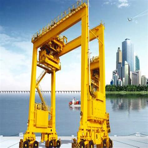 Rubber Tyred Container Gantry Crane Chinese Crane Manufacturers Factories And Products