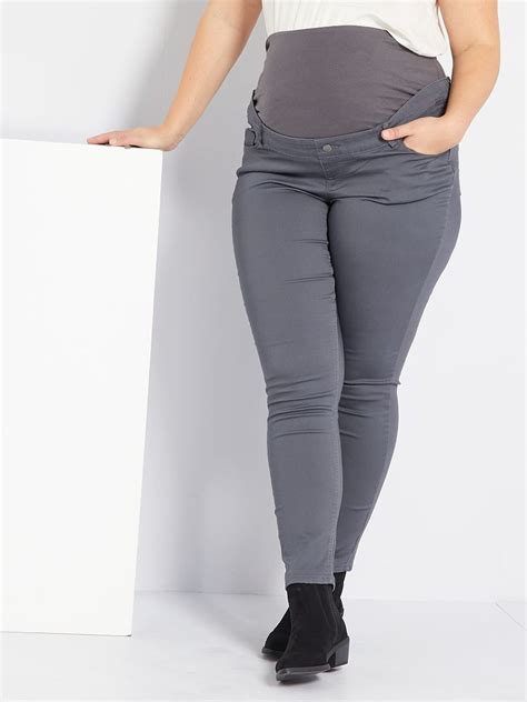 Pantalón premamá skinny elástico GRIS Kiabi 20 00