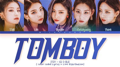 How Would ITZY Sing TOMBOY G I DLE Color Coded Lyrics Line