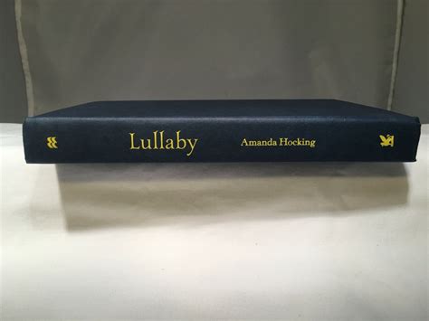 Lullaby Amanda Hocking Signed Copy Hc Dj 2012 First Edition 1st Print Watersong 9781250005656 Ebay