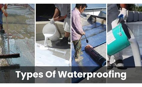 Types Of Waterproofing Methods According To Experts