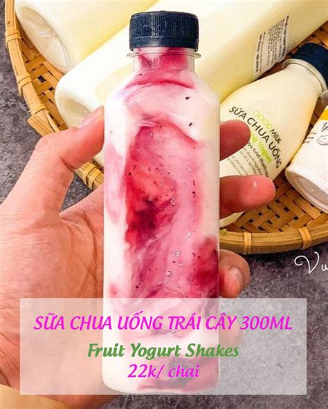 Sữa chua uống trái cây 300ml – Goodmilk