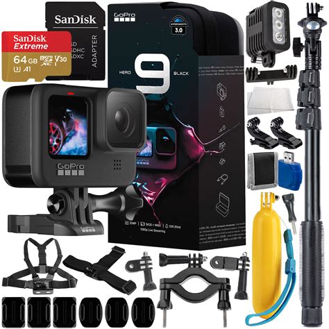 Gopro Hero Hero Action Camera Black With Water Sports Accessory