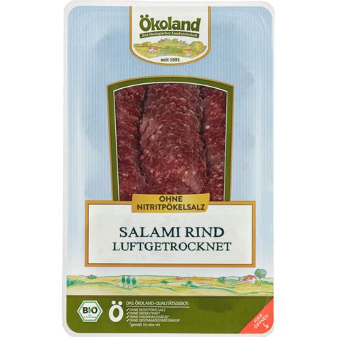 Salami Rind Luftgetrocknet Bio Qualit T Von Koland