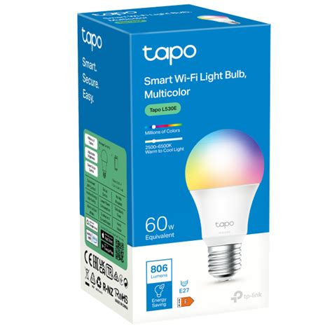 Tapo L530E Smart Wi Fi Light Bulb Multicolor Tapo