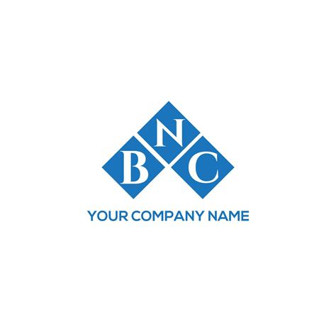 Bnc Letter Logo Design On White Background Bnc Creative Initials