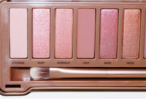 Fresh Lengths Urban Decay Naked Eyeshadow Palette Swatches