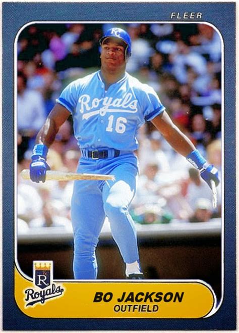 Cards That Never Were 1986 Fleer Bo Jackson