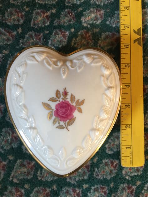 Lennox Heart Shaped Trinket Box Etsy