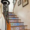 Staircase With Portuguese Tiles Patterns Pack N3 Pack Of 24