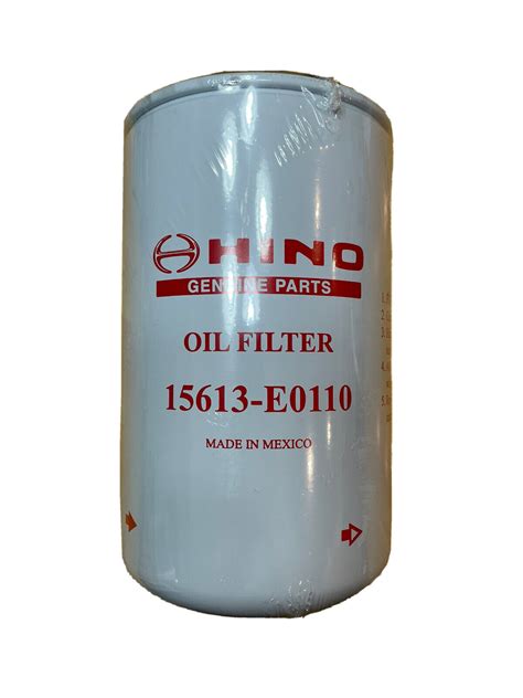 NOVO Filtro de Óleo Hino Genuíno Fabricante de Equipamento Original 258