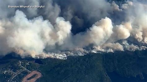 Video Canadian Fires Bring Dangerous Air Quality To The Us Abc News