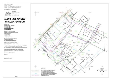 Mapa Do Cel W Projektowych Geodezja Martyna Knapek