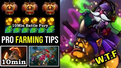 How To Get Min Battlefury Super Pro Alchemist Farm Tips With Crazy