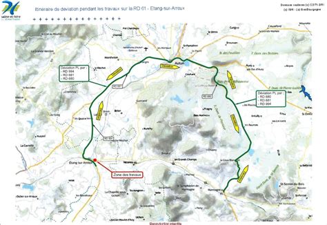 Etang Sur Arroux Des Travaux Venir Avec Fermeture De La Chauss E