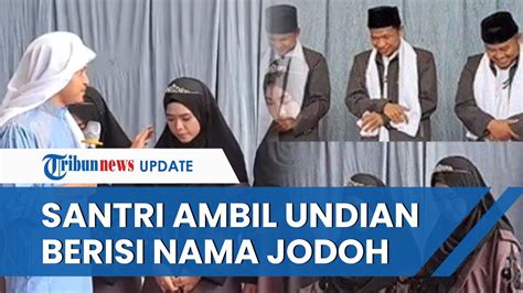 Viral Tradisi Perjodohan Massal Di Ponpes Ciamis Santri Diminta Ambil