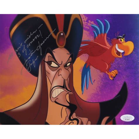 Jonathan Freeman Signed Aladdin 8x10 Photo Inscribed All Best Wishes