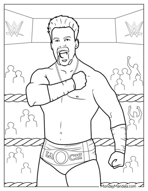 Wwe Hulk Hogan Coloring Pages