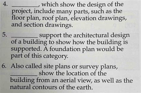 Solved 4 Which Show The Design Of The Project Include Many Parts