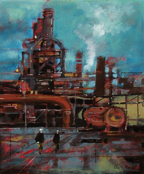 Grim Art on Twitter: "RT @davidbezartist: 3424 Steelworks acrylic and ...