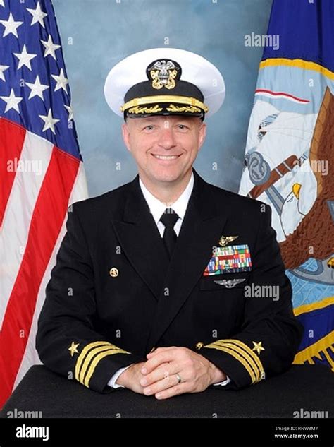 Cdr Chris Richard Usn Stock Photo Alamy