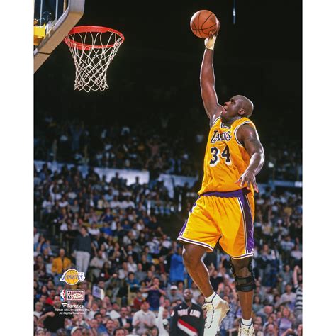 Shaquille Oneal Dunk Des Lakers