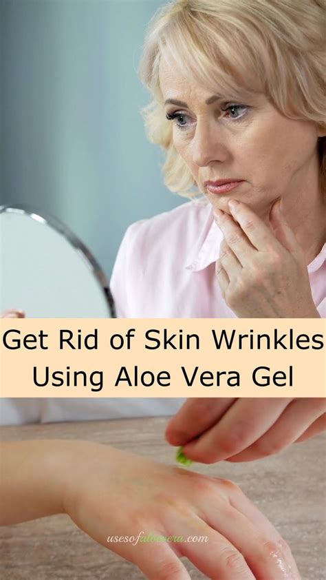 Get Rid of Skin Wrinkles Using Aloe Vera Gel | Aloe vera gel, Aloe vera for skin, Aloe vera benefits