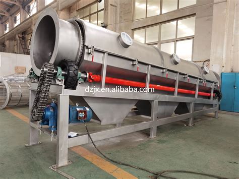 Industrial Rotating Drum Sieve Trommel Screen Machine For Wood Chips