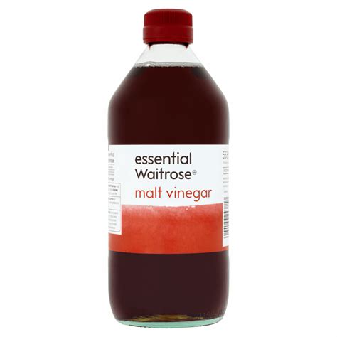 Essential Waitrose Malt Vinegar 568ml By British Store Online