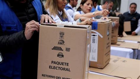 Comienza El Voto En Casa En Las Elecciones Generales De Ecuador