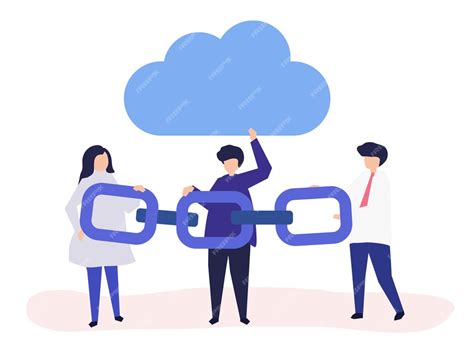 Concept Informatique En Nuage Vecteur Gratuite