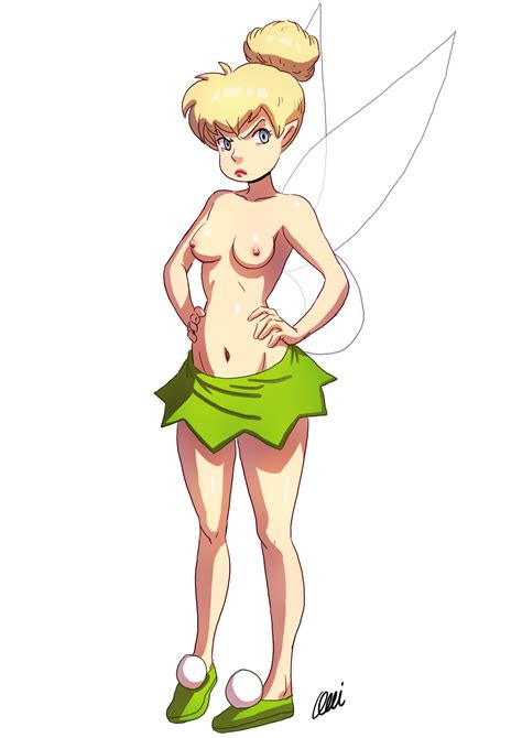 Rule 34 Annoyed Disney Fairy Female Female Only Nipples Solo Tinker