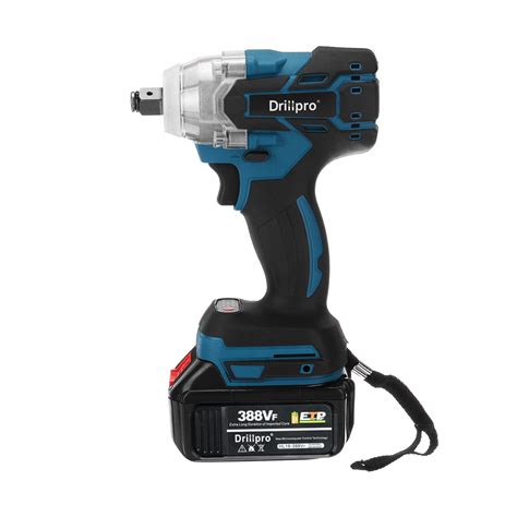 520n M Torque 388vf Brushless Impact Wrench Cordless Rechargeable