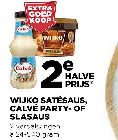 Wijko Sat Saus Calv Partysaus Of Slasaus Aanbieding Bij Jumbo