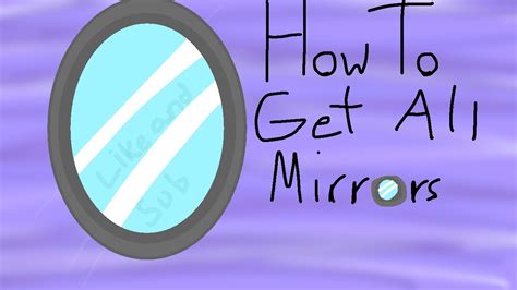 How To Get All Mirrors Pilgrammed Youtube