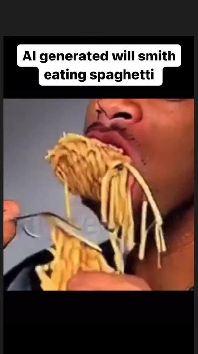 Will Smith Comiendo Spaghetti Generado Por IA Meme Subido Por