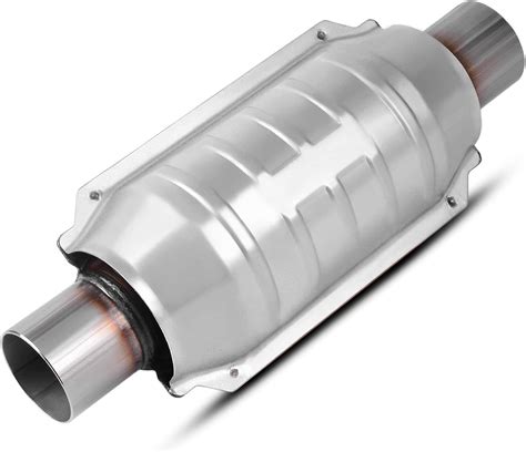 AUTOSAVER88 ATCC0016 2 Inlet Outlet Universal Catalytic Converter With