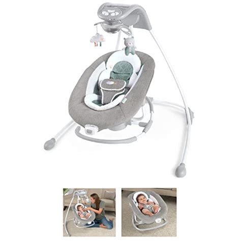 Ingenuity InLighten 2-in-1 Baby Swing & Rocker • MAMAS BUNDLE