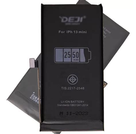 Batería iPhone 13 Mini Deji Capacidad Extra 2550mah Premium Meses sin