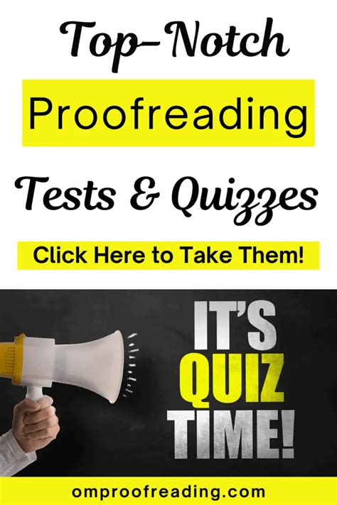 Top Tier Proofreading Tests And Quizzes Over 450 Artofit