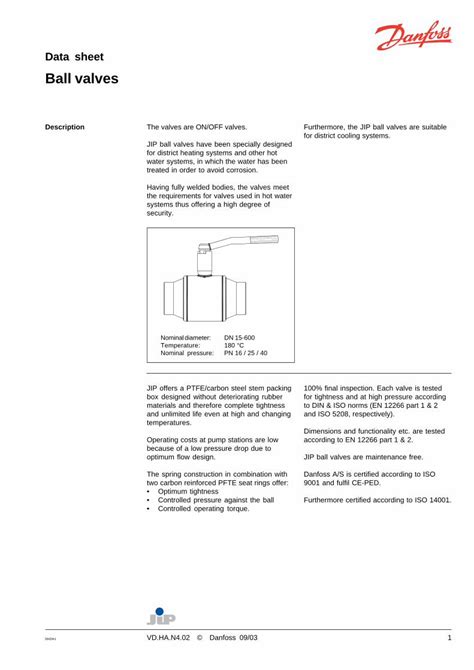 Pdf Ball Valves Termodinamic Tehnice Jip Pdf Dkdhj Vd Ha N