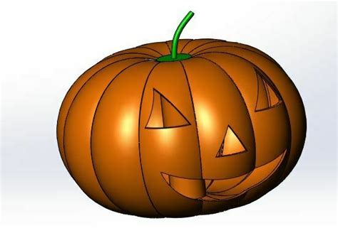 Stl File Halloween Pumpkin 🎃・3d Printable Design To Download・cults