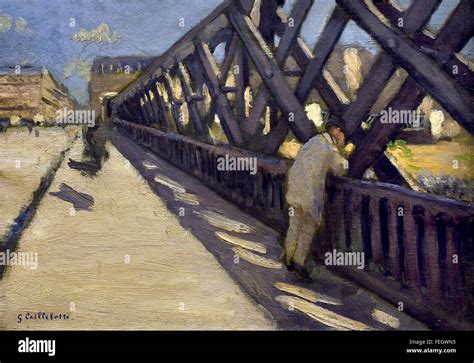 Le Pont de l' Europe by Gustave Caillebotte (1848-1894) France French ...