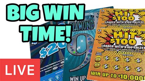 Big Win Huntin🔴 80 In Arizona Lottery Scratchers Youtube