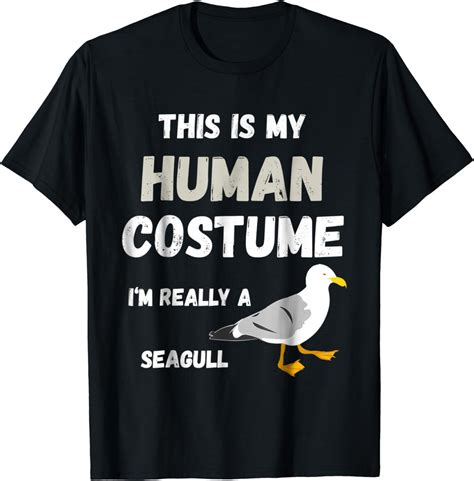 This Is My Human Costume Im Really A Seagull Costume Tshirt Clothing