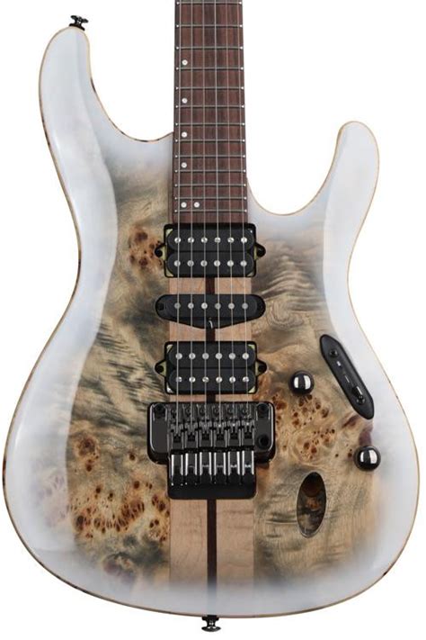 Ibanez Premium S1070PBZ Electric Guitar White Frost Burst Sweetwater