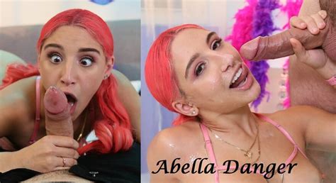 Before After Pornstars Facials Abella Danger Porn Pic