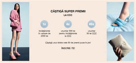 Castiga Voucher Ccc Lei Concursuri Online