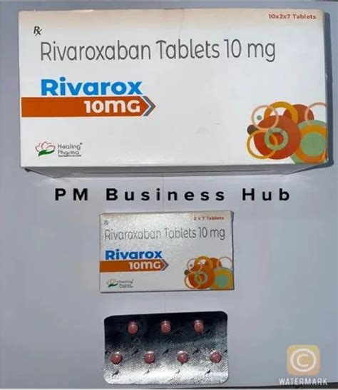 Xarelto Rivaroxaban Tablets Mg At Box Wadi Nagpur Id