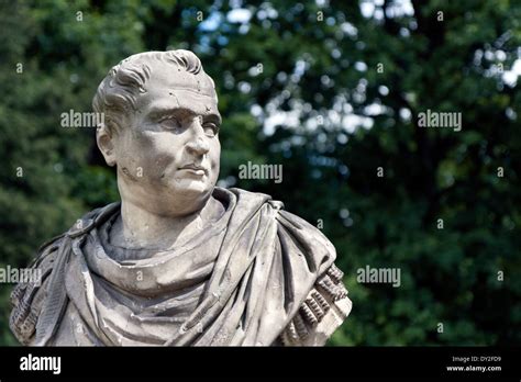 Aulus Vitellius Portrait Roman Emperor Stock Photo Alamy